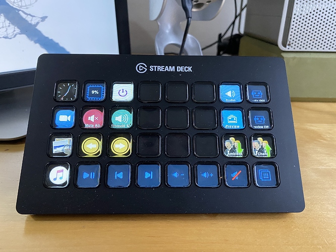 Stream Deck for Zoom Yoga Class