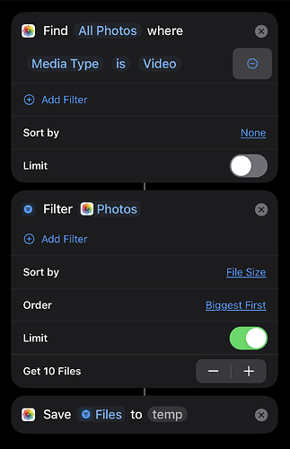 New Shortcut