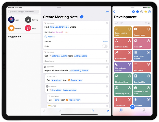 Work side-by-side with Shortcuts and LaunchCuts