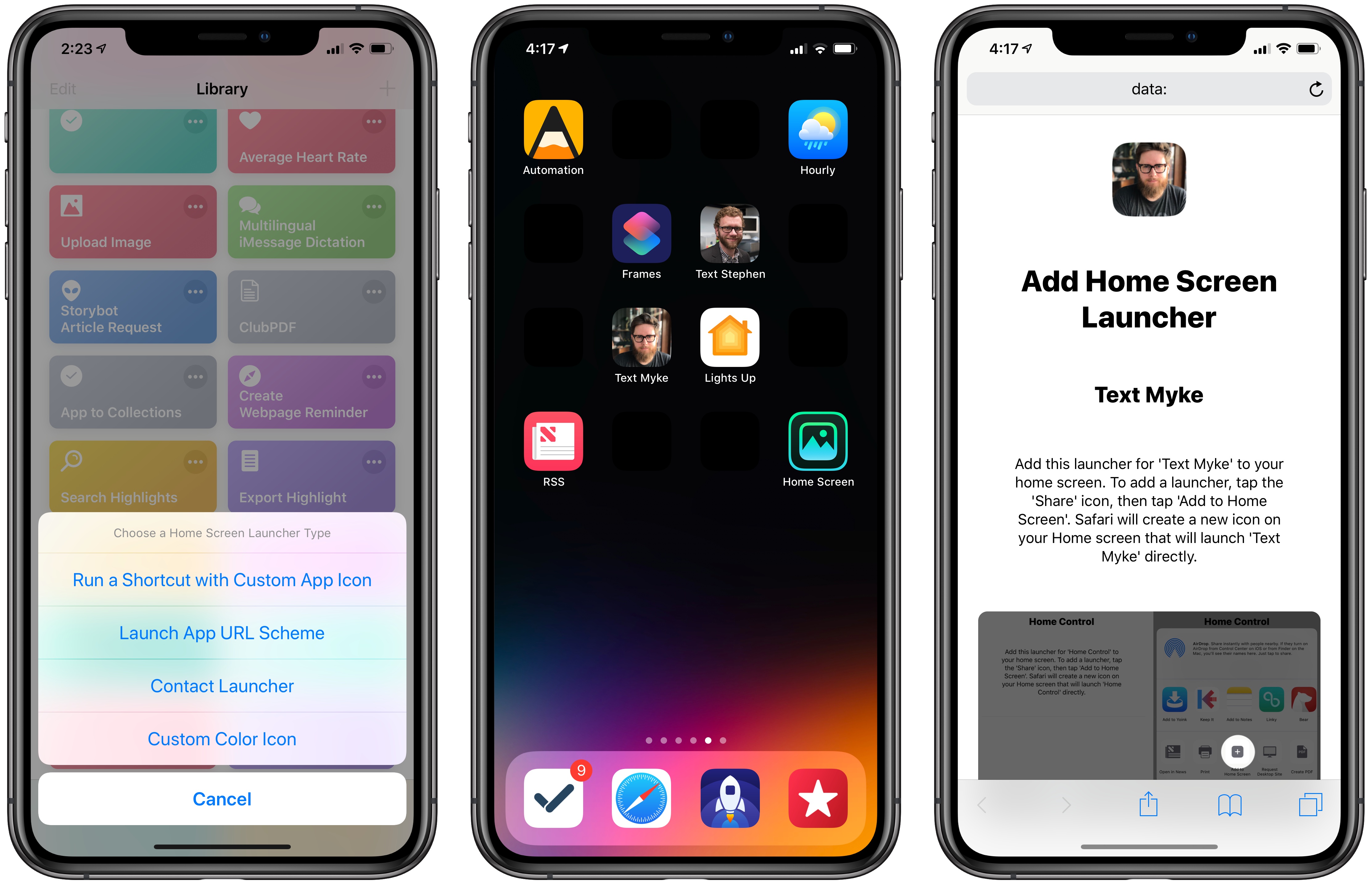 Quick Tip How To Force Shortcuts To Show Glyph Instead Of App Icon