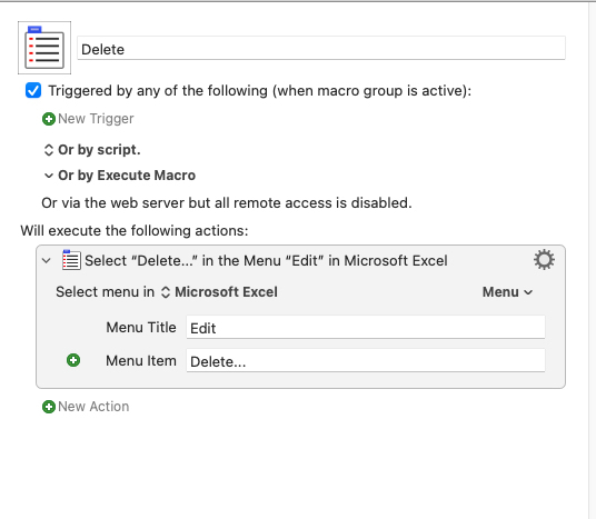 excel example